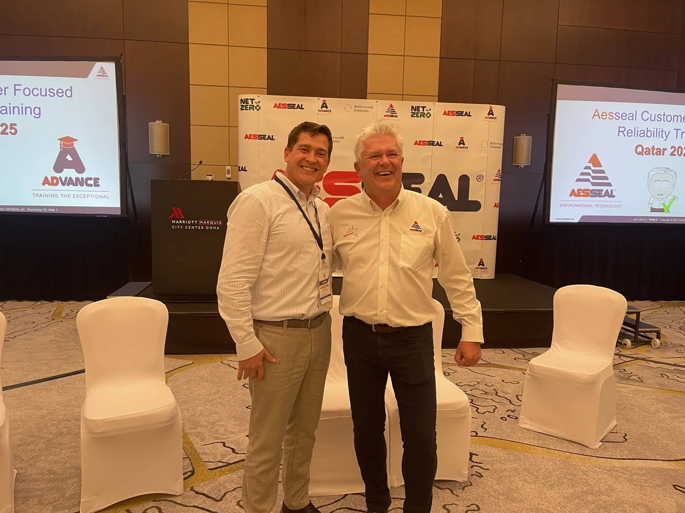 Специалисты РАМПЕТРОГАЗ на международном тренинге по надёжности AESSEAL Customer Reliability Training в Дохе (Катар)